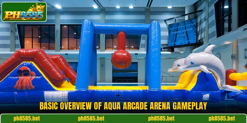 Basic overview of Aqua Arcade Arena gameplay