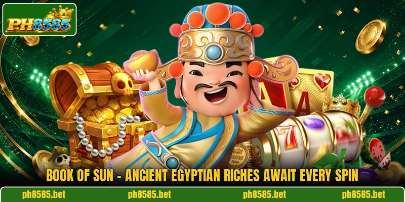 Book Of Sun - Ancient Egyptian Riches Await Every Spin