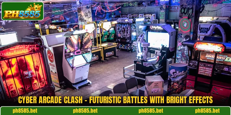 Cyber Arcade Clash - Futuristic Battles With Bright Effects