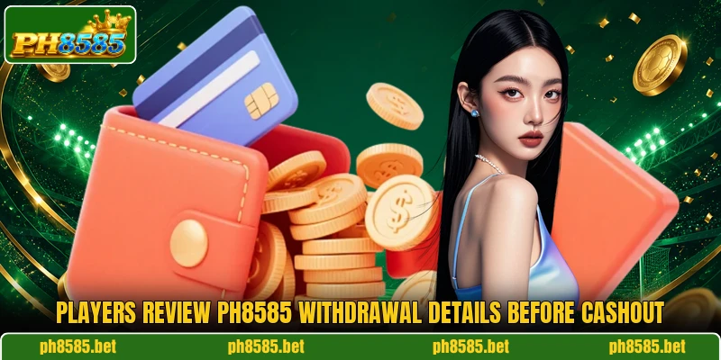 Players review PH8585 withdrawal details before cashout Players review PH8585 withdrawal details before cashout