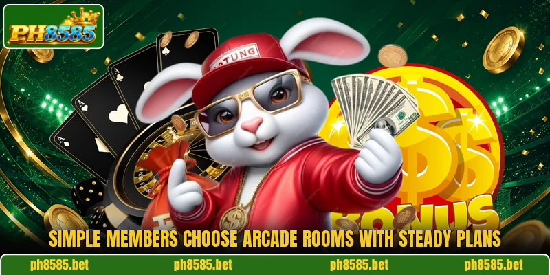 Simple members choose Arcade rooms with steady plans Simple members choose Arcade rooms with steady plans
