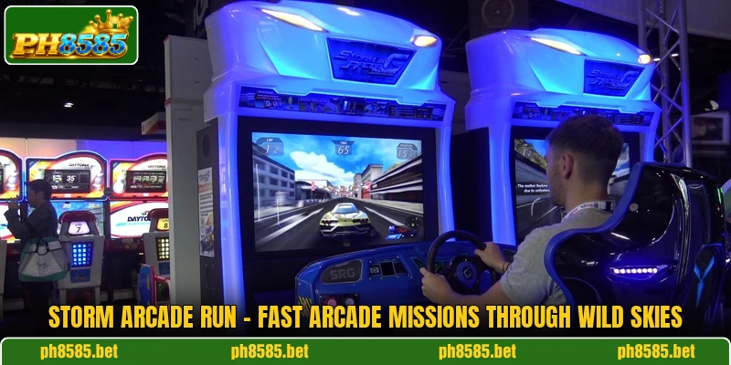 Storm Arcade Run - Fast Arcade Missions Through Wild Skies
