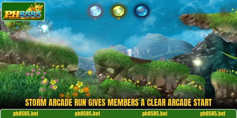 Storm Arcade Run gives members a clear arcade start