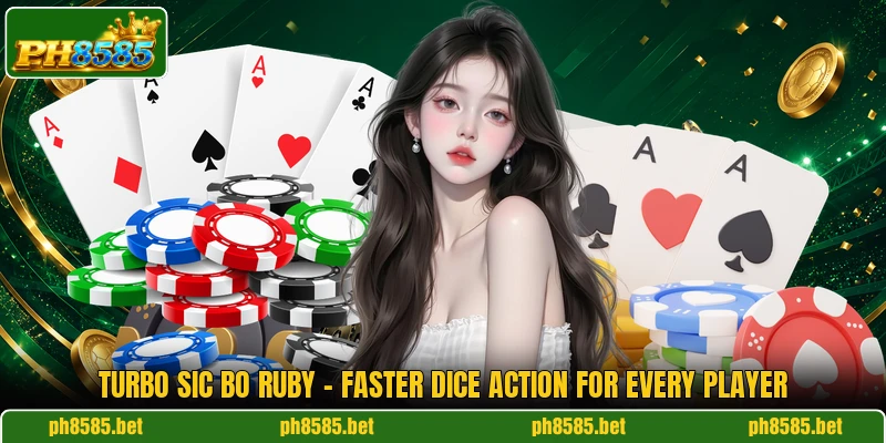 Turbo Sic Bo Ruby - Faster Dice Action For Every Player